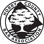 Logo Recognizing Wright Injury Law LLC's affiliation with Horry County Bar Association